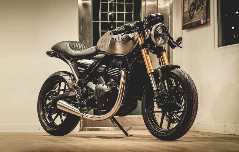 เผยโฉม! 2 รถคัสตอมไทรอัมพ์Speed 400 และ Scrambler 400 Xในงาน Motor Show 2024