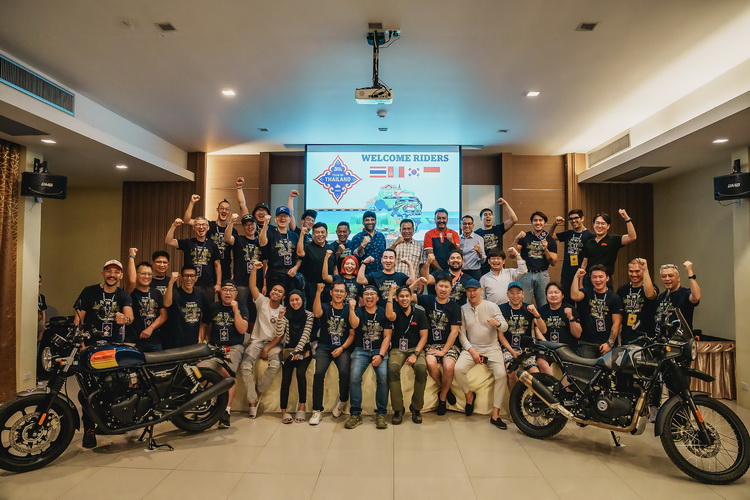 โรยัล เอ็นฟีลด์ พาเหล่านักบิดตะลุย 6 จังหวัด ระยะทางกว่า 1,200 กิโลเมตร