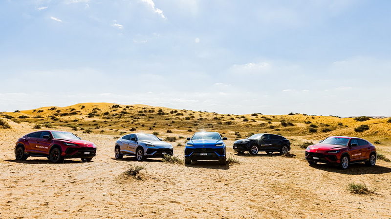 #SHEdrivesalambo กิจกรรมหญิงล้วนหลังพวงมาลัยของ Lamborghini Urus S