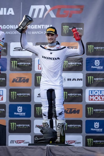 “ทิม ไกจ์เซอร์” บิด Honda CRF450R ผงาดคว้าชัยเรซ2สนามเปิดฤดูกาล ที่ประเทศอาร์เจนตินา