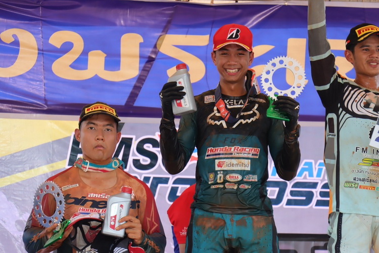 “อินทรีแซงค์ – กฤษฎา” คว้าโพเดียมอันดับ 2 ศึก FMSCT Thailand Motocross 2024 สนามที่ 3