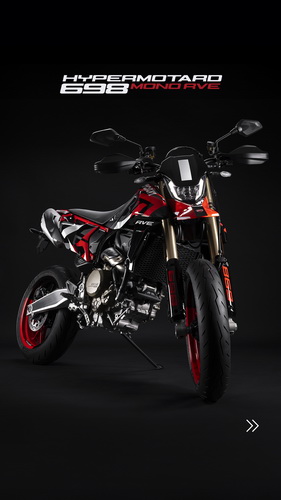 Ducati ประเทศไทย เผยโฉมรถรุ่นใหม่ Hypermotard 698 mono