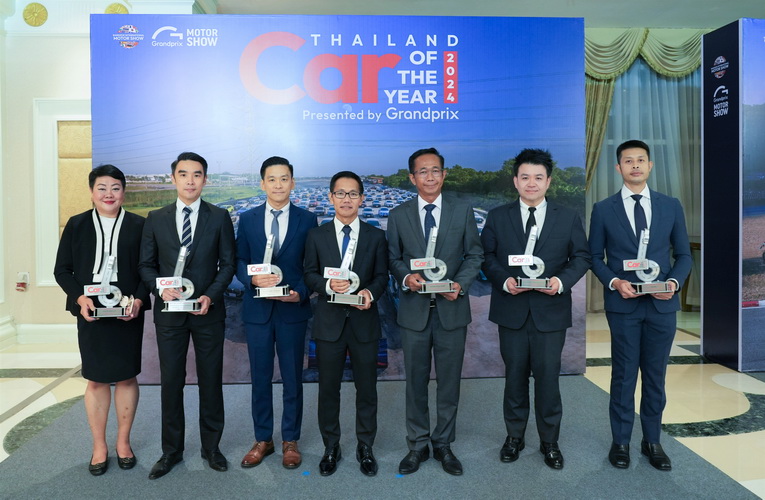 โตโยต้า และเลกซัส กวาด 15 รางวัล “CAR OF THE YEAR 2024”