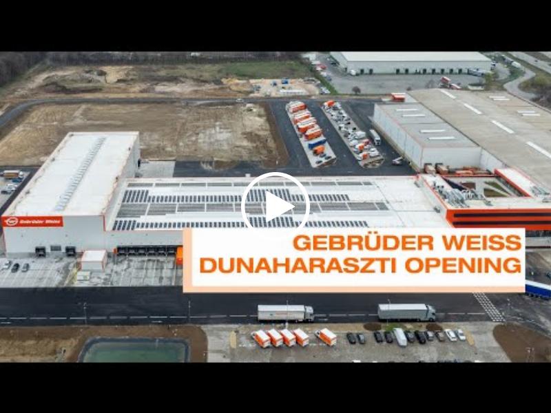 Gebrüder Weiss ขยายศูนย์โลจิสติกส์ในบูดาเปสต์