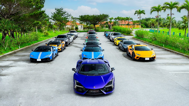 Lamborghini Esperienza Giro ญี่ปุ่น 2024