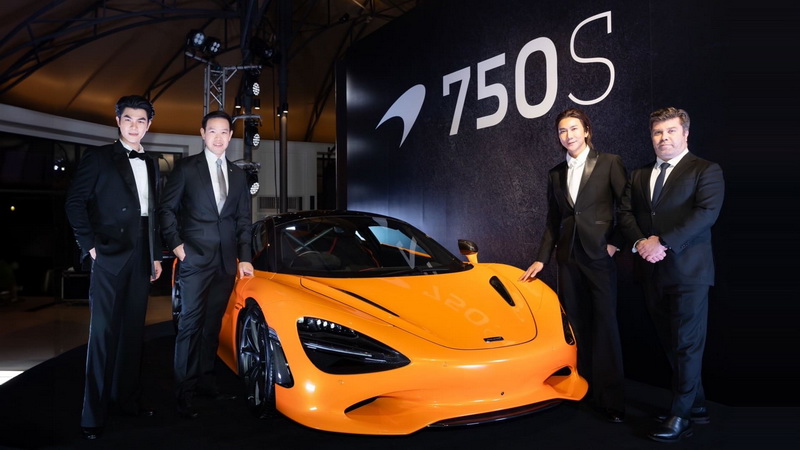 McLaren Bangkok เปิดตัว มาย-ภาคภูมิ ร่มไทรทอง เป็น Friend of McLaren Bangkok