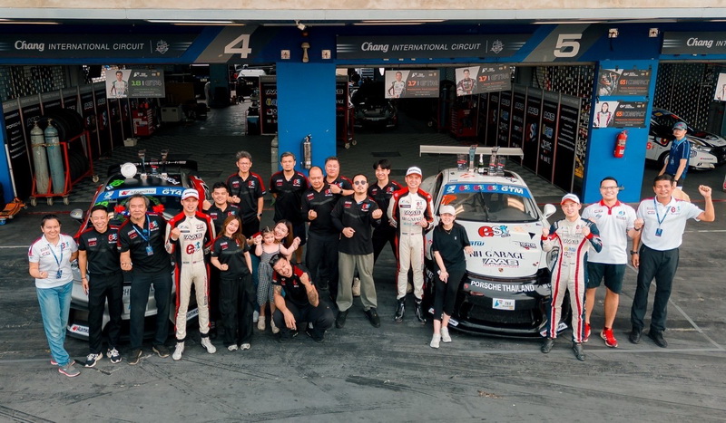 AAS Motorsport ส่งรถแข่ง Porsche ลงประชันความเร็ว 2 รุ่น คว้าถ้วยตั้งแต่สนามแรก