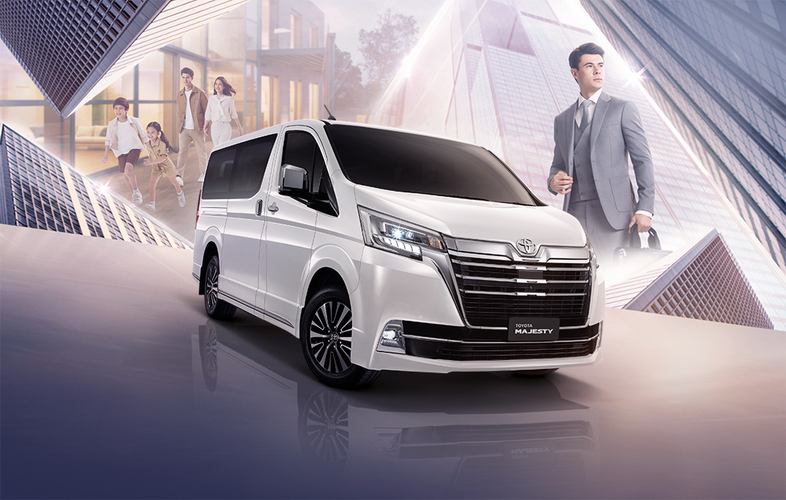 โตโยต้า แนะนำรถตู้พรีเมียม “Toyota Majesty” รุ่นปรับปรุงใหม่ปี 2567