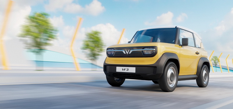 วินฟาสต์ VF 3 ยอดจองซื้อเฉลี่ยเจ็ดคันทุกหนึ่งนาทีที่เวียดนาม