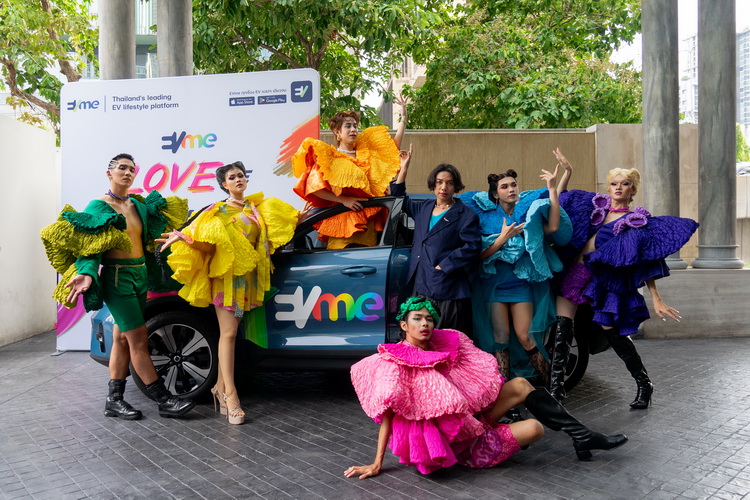 EVme ร่วมเนรมิตถนนสีรุ้ง ในงาน Bangkok Pride Festival 2024
