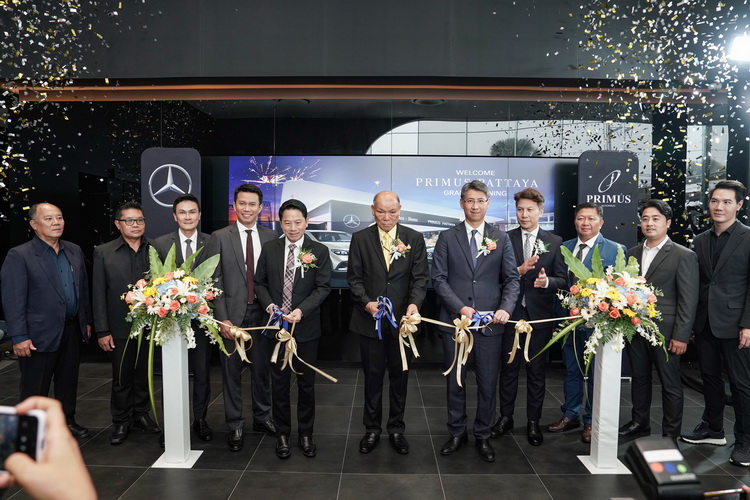 Primus Pattaya เปิดโชว์รูม Mercedes-Benz สุดอลังการ!