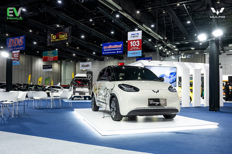 อีวี ไพรมัส โชว์ วู่หลิง บิงโก อีวี ในงาน Fast Auto Show Thailand 2024