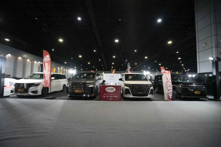 อีตั้น กรุ๊ป ขนขบวนรถหรู New & Used Carลุยงาน Bangkok Imported Car & Used Car Show 2024