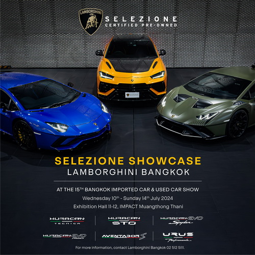 เรนาสโซ มอเตอร์ ยกทัพ Selezione Certified Pre-owned ในงาน Bangkok Imported Car & Used Car Show