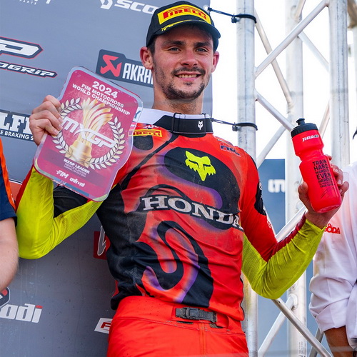 “ทิม ไกเซอร์” ควง Honda CRF450R เก็บแต้มเบลเยี่ยม ครองอันดับ 1 ตารางคะแนนสะสม 2024