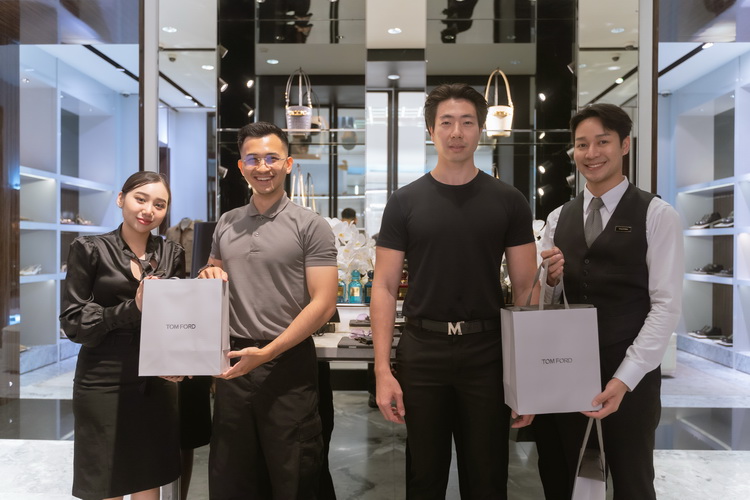 เอเอเอสฯ มอบประสบการณ์สุดเอ็กซ์คลูซีฟจากลักซ์ชัวรี่แบรนด์ระดับโลก “ทอม ฟอร์ด”