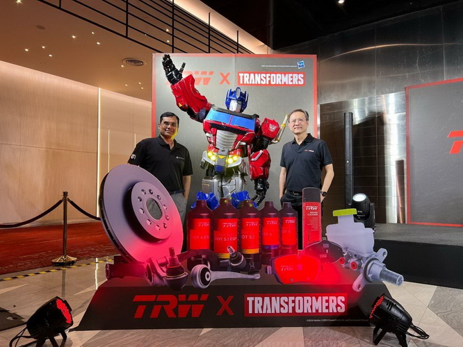 แคมเปญ “TRW x Transformers”แคมเปญแรงทะลุจักรวาล กับระบบเบรก และช่วงล่าง