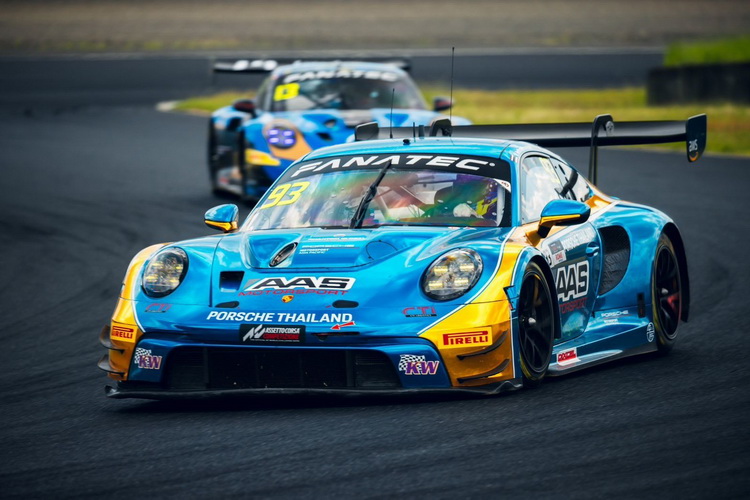 เต๊อะ วุฒิกร และทีมเมทคว้า “Top 5” Fanatec GT World Challenge Asia 2024 – Round 5 ณ สนามโอกายามะ, ญี่ปุ่น