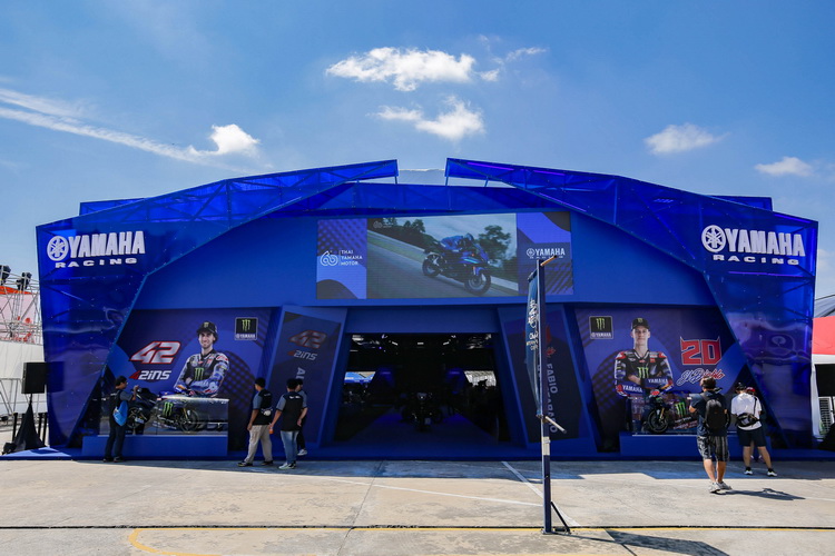 ยามาฮ่าเนรมิต YAMAHA GP PAVILIONในการแข่งขัน Thailand Grand Prix 2024