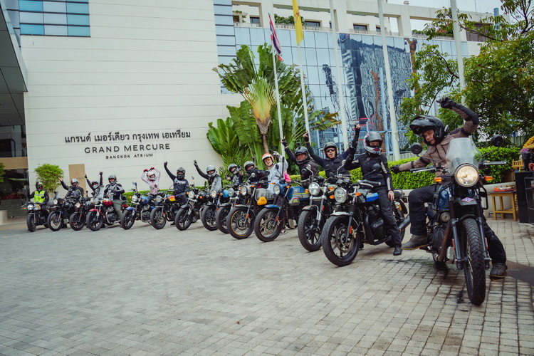 โรยัล เอ็นฟีลด์จับมือ ททท. ชวนเที่ยวไทยหน้าฝนเขียวฉ่ำ ไม่ซ้ำใคร!