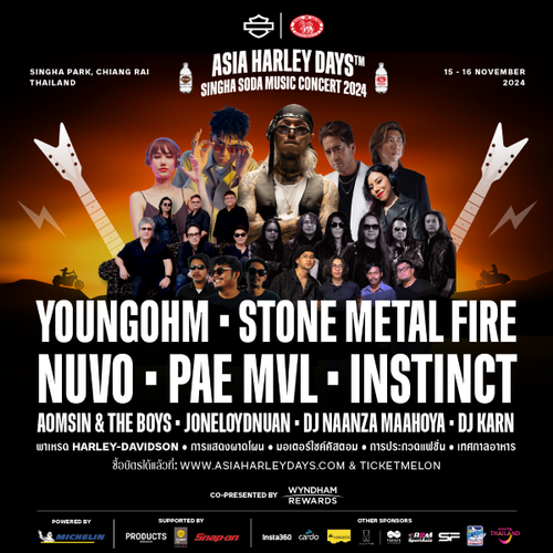 Harley-Davidson® ระเบิดความมันส์ ในงานเทศกาล Asia Harley DayTM ครั้งที่ 3