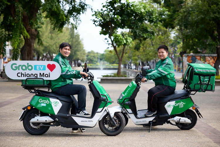 แกร็บ ส่ง Grab EV บุก 5 หัวเมืองใหญ่ชวนคนขับใช้ EV