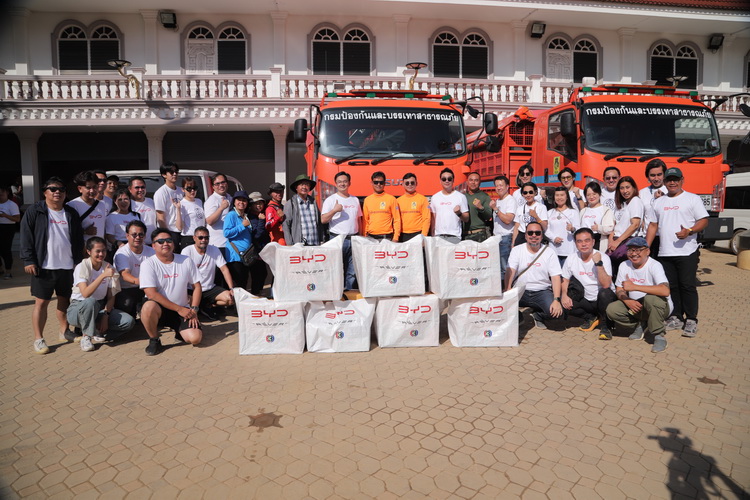 บีวายดี และ เรเว่ ผนึก ช่อง 3 ลงพื้นที่อุทกภัยเชียงราย มอบเครื่องใช้ไฟฟ้าช่วยพี่น้องชาวไทย 1,000 ครัวเรือน