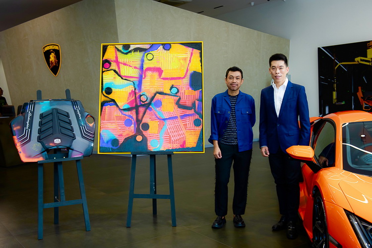 Lamborghini Bangkok จับมือ ‘ป๊อด โมเดิร์นด็อก’ ครีเอทอาร์ตพีซชิ้นพิเศษ
