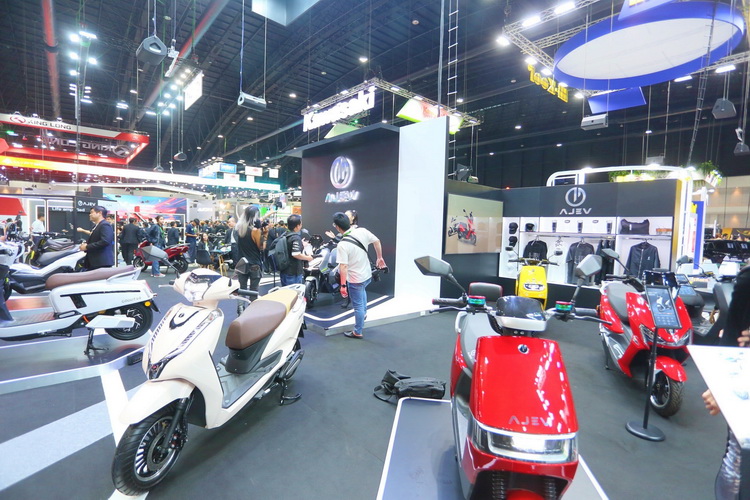 AJ EV อวดโฉม 6 รุ่นใหม่ล่าสุดพร้อมเปิดจองในงานมอเตอร์ เอ็กซ์โป 2024
