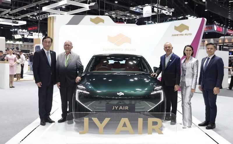 ร่วมยลโฉม รถยนต์ไฟฟ้าJY AIR ครั้งแรกในงาน Motor Expo 2024