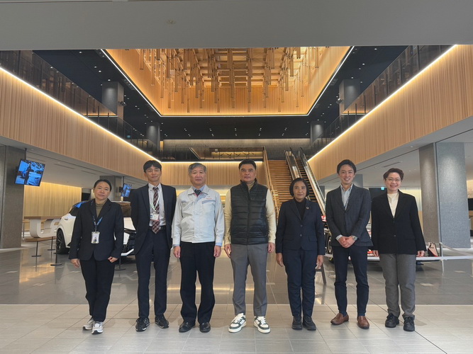 หน่วยงานภาครัฐไทย และญี่ปุ่น เข้าเยี่ยมชม Toyota Technical Center Shimoyama
