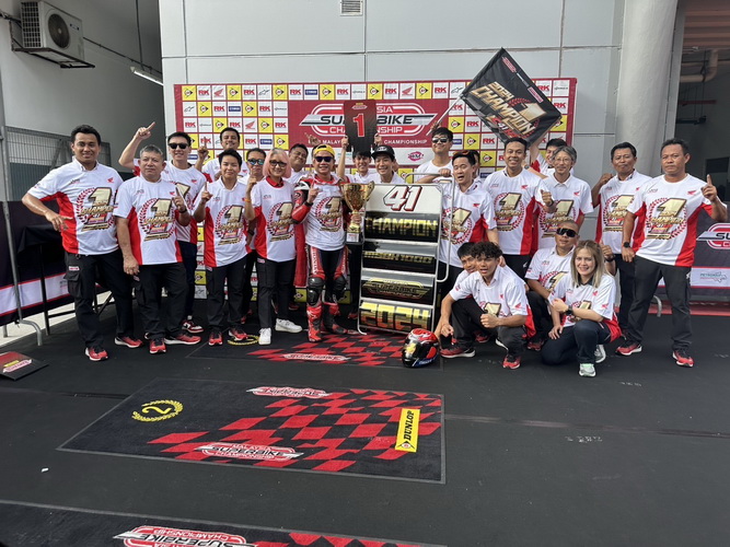 “ชิพ-นครินทร์” คว้าแชมป์ประจำปี มาเลเซีย ซูเปอร์ไบค์ 2024