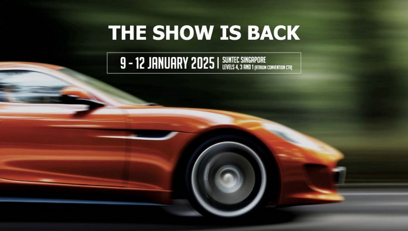 นับถอยหลังสู่การจัดงาน Singapore Motorshow 2025