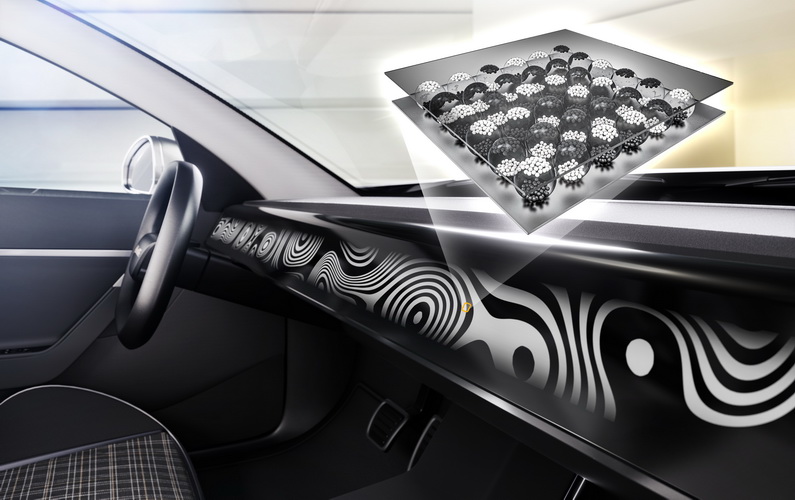 คอนติเนนทอล นำเสนอห้องโดยสารที่แบบปรับแต่งได้ พร้อมจอแสดงผล E Ink Prism