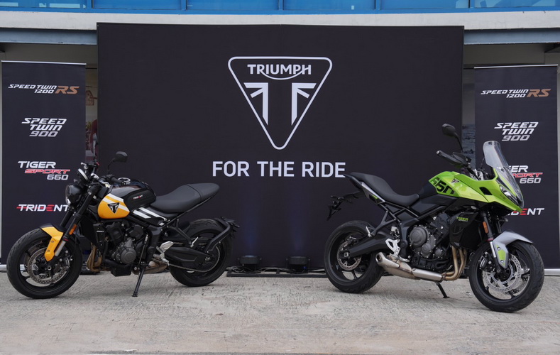 ไทรอัมพ์ มอเตอร์ไซเคิลส์ เปิดตัว New Trident 660 และ New Tiger Sport 660