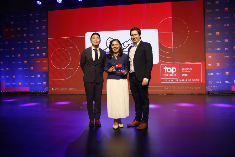 ‘มิชลิน ประเทศไทย’ คว้ารางวัล Top Employer Award ประจำปี 2025