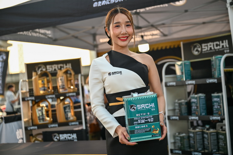 SACHI (ซาชิ) น้ำมันเครื่องสำหรับรถบ้านสายซิ่งตัวจริง บุกไทยแล้ว!