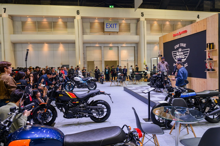 โรยัล เอ็นฟีลด์ ยกทัพ Classic 350 ไว้ในงาน Bangkok International Motor Show 2025