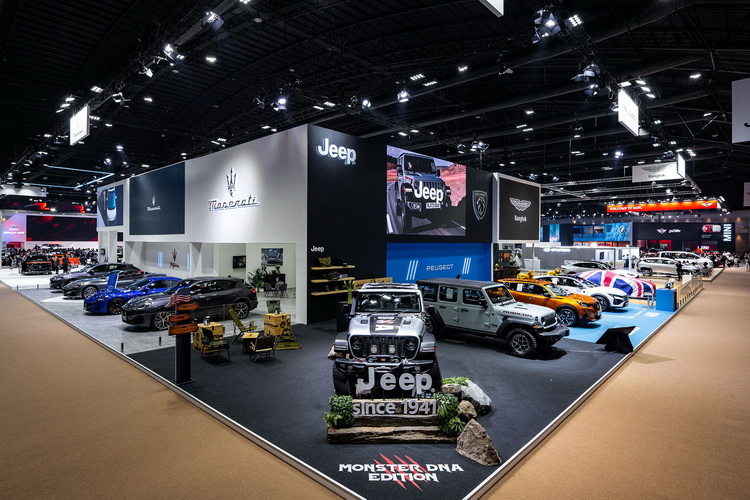 จี๊ป ประเทศไทย ส่งรถยนต์พันธุ์แกร่ง เขย่างานมอเตอร์โชว์