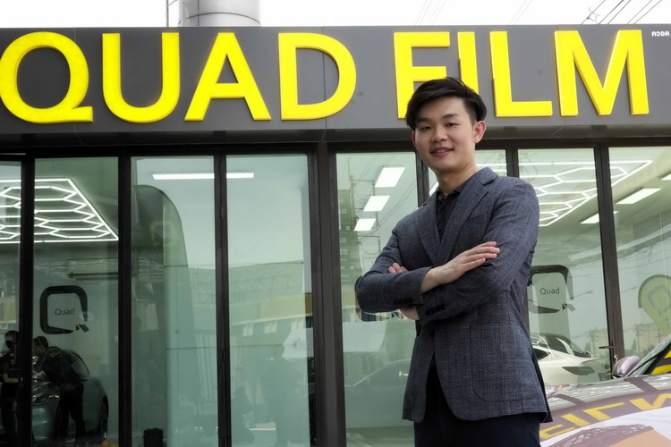Quad Film มั่นใจศักยภาพตลาดรถยนต์ในประเทศไทย เร่งเดินหน้าขยายตัวแทนจำหน่าย 70 แห่งทั่วประเทศ