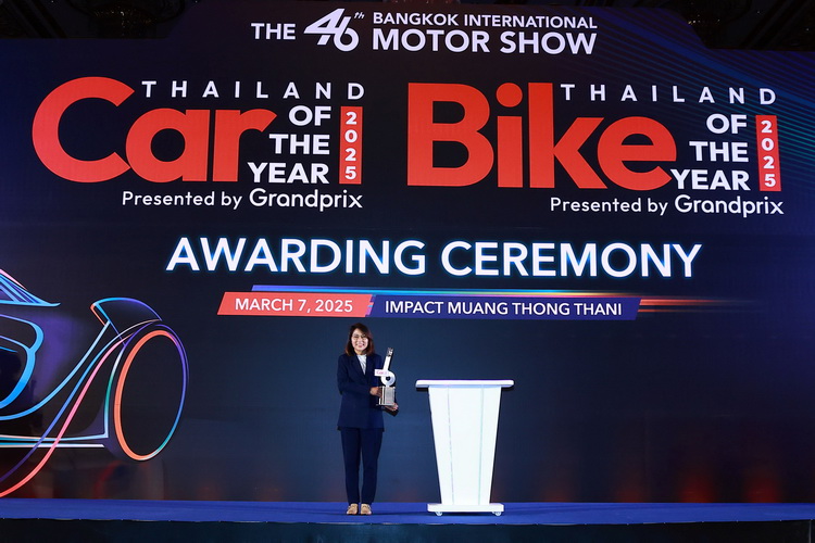 JAECOO 6 EV คว้ารางวัล BEST OFF ROAD EVในงาน CAR OF THE YEAR 2025