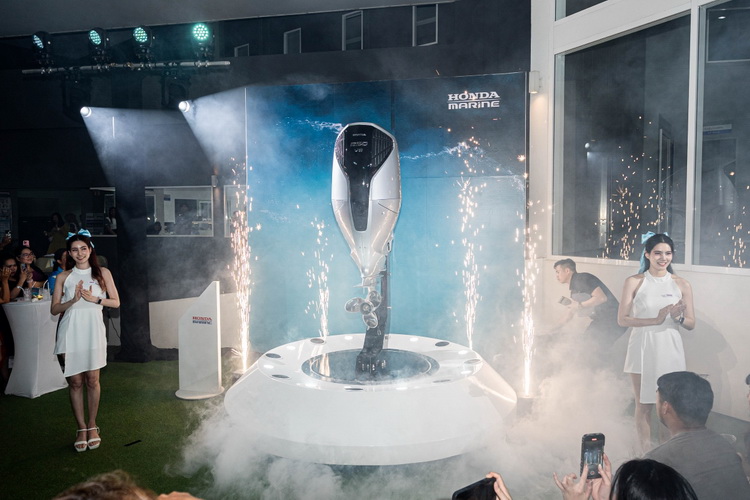 ไทยฮอนด้า เปิดตัวเครื่องยนต์เรือ ‘All New Honda BF250 V6’