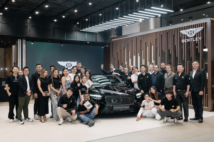 เบนท์ลีย์ แบงค็อก เชิญซูเปอร์คาร์คลับ-พริวิลเลจ เมมเบอร์ สัมผัส Continental GT Speed
