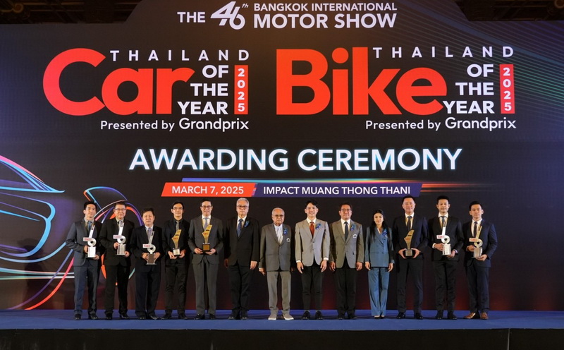 โตโยต้า และเลกซัส กวาดมากที่สุด 11 รางวัล “CAR OF THE YEAR 2025”