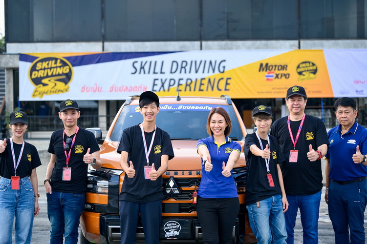 SKILL DRIVING EXPERIENCEอบรมขับขี่ปลอดภัยให้สมาชิก สมาคมผู้สื่อข่าวฯ ปี 2568