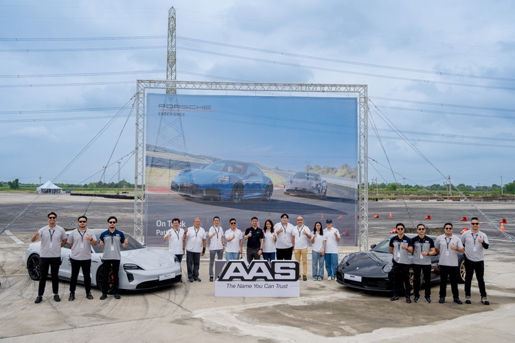 เอเอเอสฯ ทุบสถิติความเร้าใจใน ‘Porsche Driving Experience’