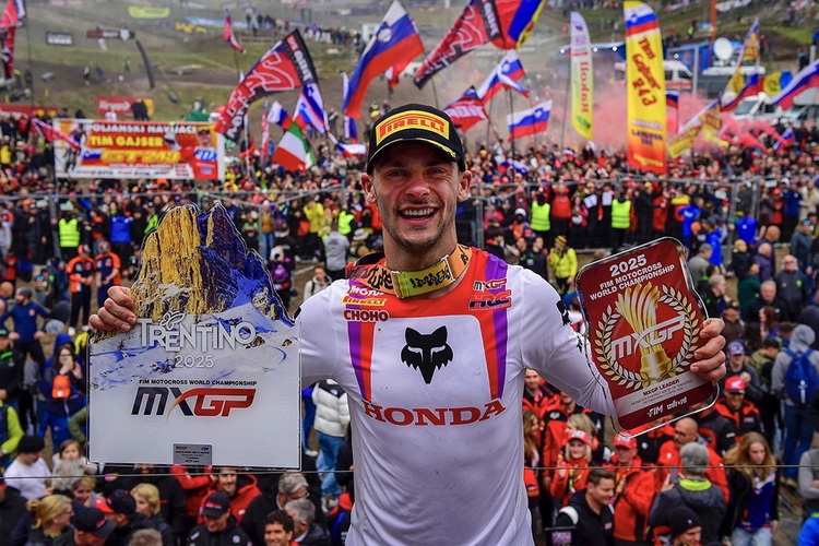 “ทิม ไกเซอร์”ควบHonda CRF450R เหมาชัยชนะ 2เรซรวดMXGP สนาม 5 ที่อิตาลี