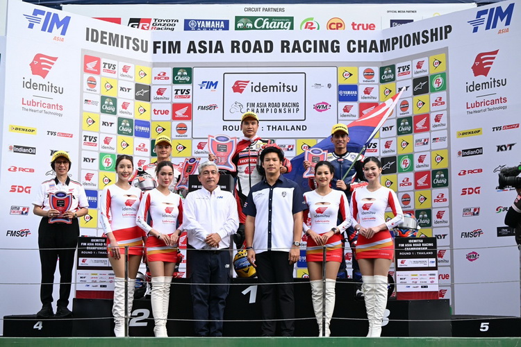 “ชิพ-นครินทร์“บิด Honda CBR1000RR-R พาธงชาติไทยโบกสะบัดในศึกสองล้อชิงแชมป์เอเชีย ARRC 2025 จ. บุรีรัมย์