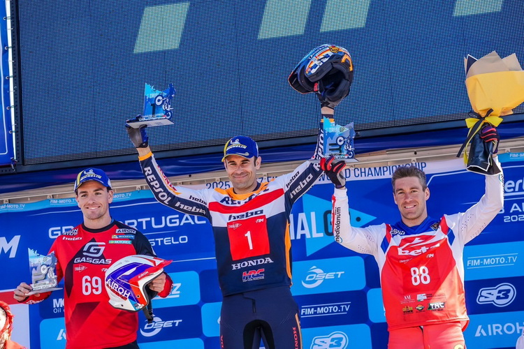 Repsol Honda HRC กวาดชัยชนะ TrialGP2025 สนาม 2 ที่โปรตุเกส 2 เรซ