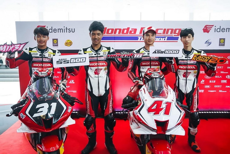 “ฮอนด้า เรซซิ่ง ไทยแลนด์ลุยศึกสองล้อชิงแชมป์เอเชีย ARRC 2025 สนามที่ 2 มาเลเซีย